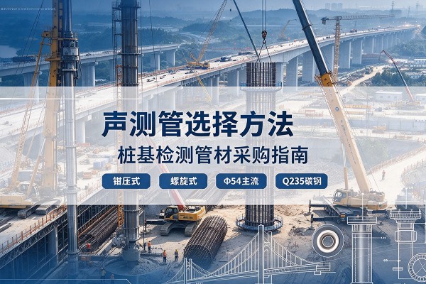 广水声测管选型标准