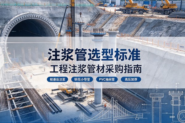 广水注浆管选型标准